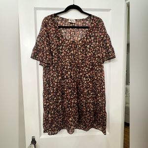 Show me your mumu floral mini dress size medium